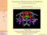 Drug Development Slides - Genomics, Bioinformatics & Medicine