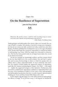 On the Resilience of Superstition