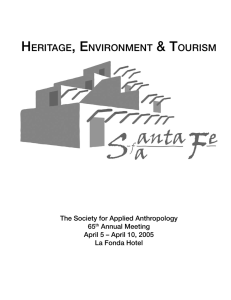 2005 Program - Society for Applied Anthropology