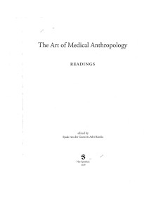 The Art of Medical Anthropology