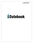 iDatebook 1.0 - Remoba, Inc.