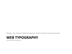 Web Typography