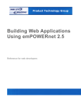 Building Web Applications Using emPOWERnet 2.5