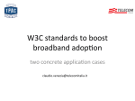 W3C standards to boost broadband adopXon