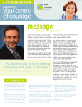 message - Ottawa Regional Cancer Foundation