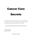 Cancer Cure Secrets