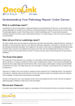 Understanding Your Pathology Report: Colon Cancer