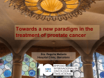 Towards A New paradigm In The treatment Of prostate cancer