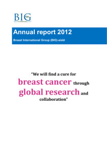 Annual Report 2012 - Breast International Group
