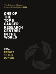 one of the top 5 cancer research centres in the world