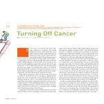 Turning Off Cancer