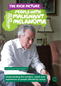 THe RicH PiCtuRE - Macmillan Cancer Support