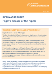 Paget`s disease of the nipple