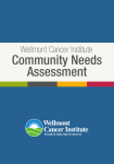 Wellmont Cancer Institute Community Needs Assessment