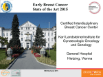 Early Breast Cancer State of the Art 2015