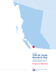TFRI-BC Node Research Day Program &amp; Abstracts Thursday, November 13, 2014