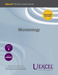 UExcel Official Content Guide for Microbiology