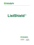 ListShield™ - Intralytix