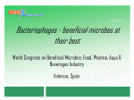 Intralytix, Inc - 2nd World Congress on Beneficial Microbes: Food