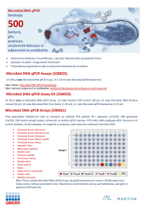 Microbial DNA qPCR Assays