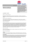 Salmonellosis Factsheet PDF