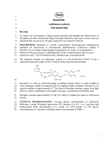 Rocephin Prescribing Information