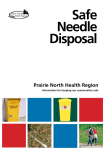 Safe Needle Disposal - Prairie North Health Region