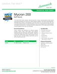 Mycron 200 - Lawrason`s, Inc.