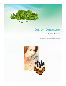 OIL OF OREGANO - Meschino Health