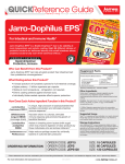 Jarro-Dophilus EPS® QUICKReference Guide Jarrow