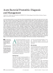 Acute Bacterial Prostatitis