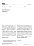 Multiresistant Acinetobacter baumannii ventriculitis