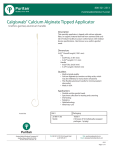 Calgiswab® Calcium Alginate Tipped Applicator