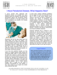 I Have Periodontal Disease: What Happens Next?