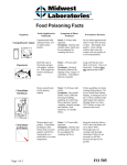 (F505) Food Poisoning Facts