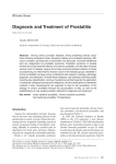 Diagnosis and Treatment of Prostatitis