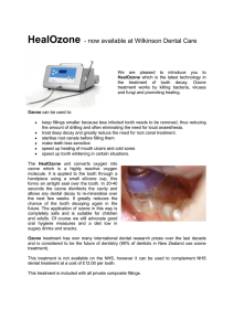 HealOzone - now available at Wilkinson Dental Care