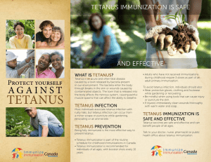 tetanus - Immunize Canada