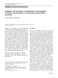 Qualitative and quantitative methodologies for determination of