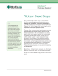 Triclosan Based Soaps