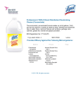 Professional LYSOL® Brand Disinfectant Deodorizing Cleaner