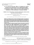 In vivo pharmacodynamic efficacy of gatifloxacin against