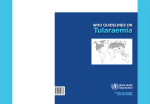 tularaemia WHO GUIdelInes On EpidEmic and pandEmic alErt and rEsponsE