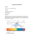 To learn how to use a spectrophotometer. UV/visible spectrophotometer Quartz Cuvette