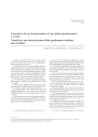 Contraints for an interpretation of the italian geodynamics: a review