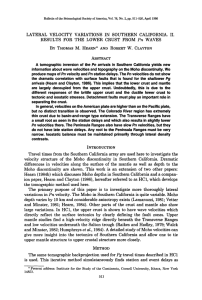 Bulletin of the Seismological Society of America, Vol. 76, No. 2, pp
