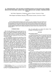 22. Stratigraphy and Tectonic Interpretations of Multichannel