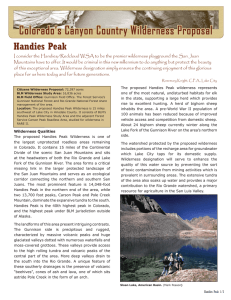 print version (pdf - Canyon Country Wilderness
