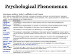 Psych Phenomenons