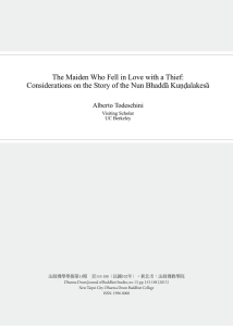 Story of the Nun Bhaddā Kuṇḍalakesā
